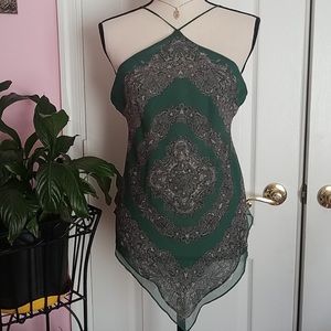 BCBGMAXAZRIA Green Top